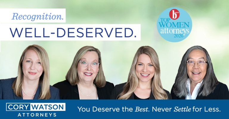 4 Cory Watson Attorneys Recognized as Top Women Attorneys